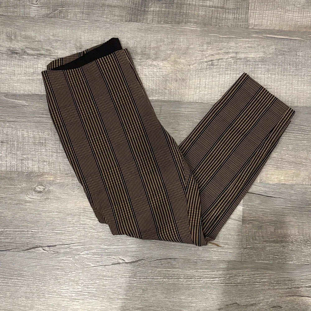 a new day Brown and Black Striped Skinny pants - Picture 7 of 7